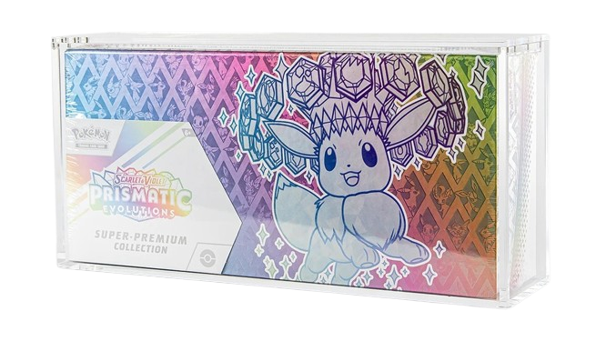 Super Premium Collection (SPC) Acrylic Case - Prismatic Evolutions