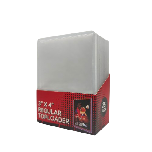 Clear Regular Toploaders (Generic) - 25 Pack